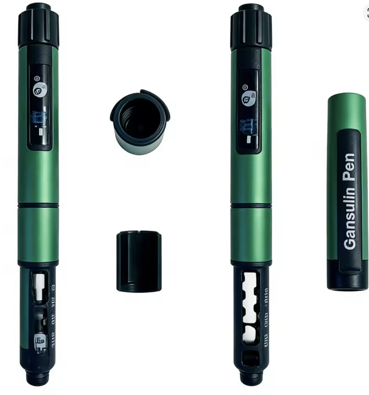 Tonghua Dongbao Gansulin Pen – Insulin Pen Injector, Reusable Pen for Diabetes, weight-loss peptides syringe