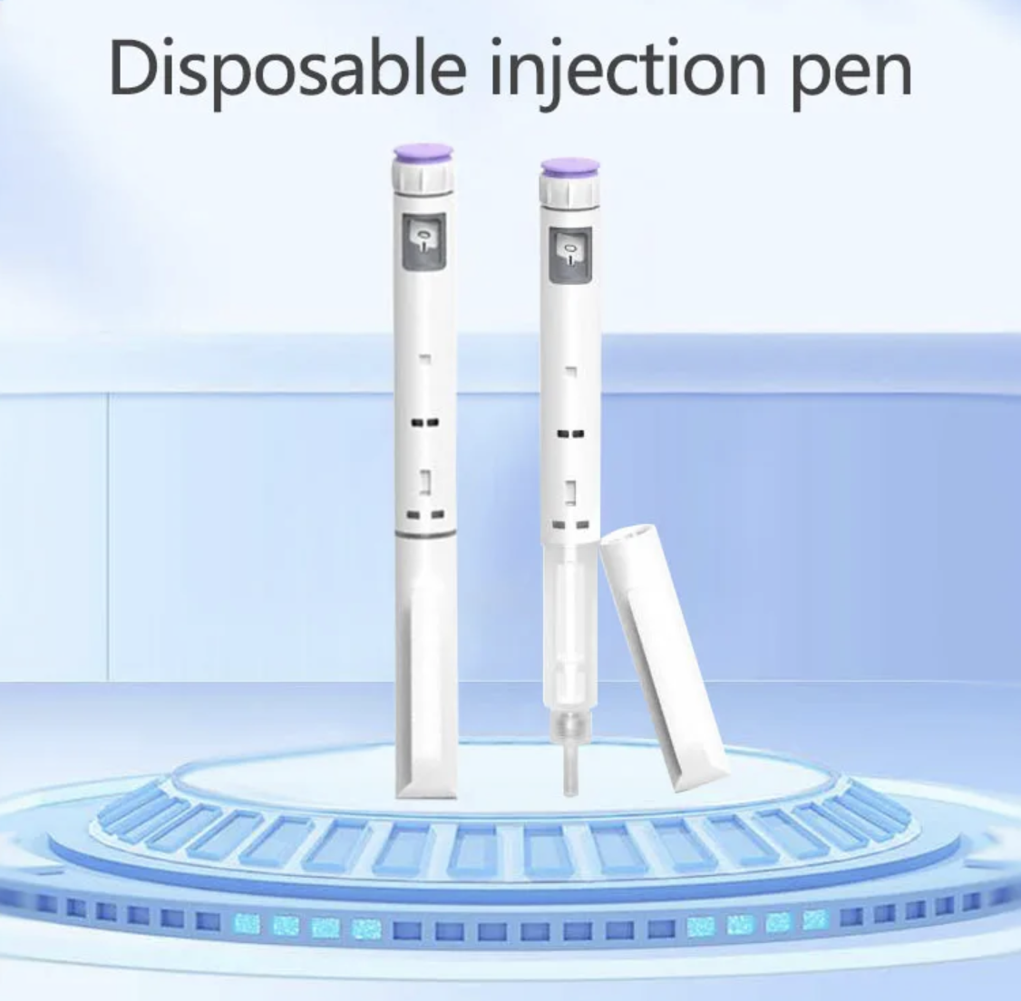 Disposable Insulin / peptide Injection Pen,3ml High Precision Dose Device, weight loss Adjustable Magic Pen (excluding medication)