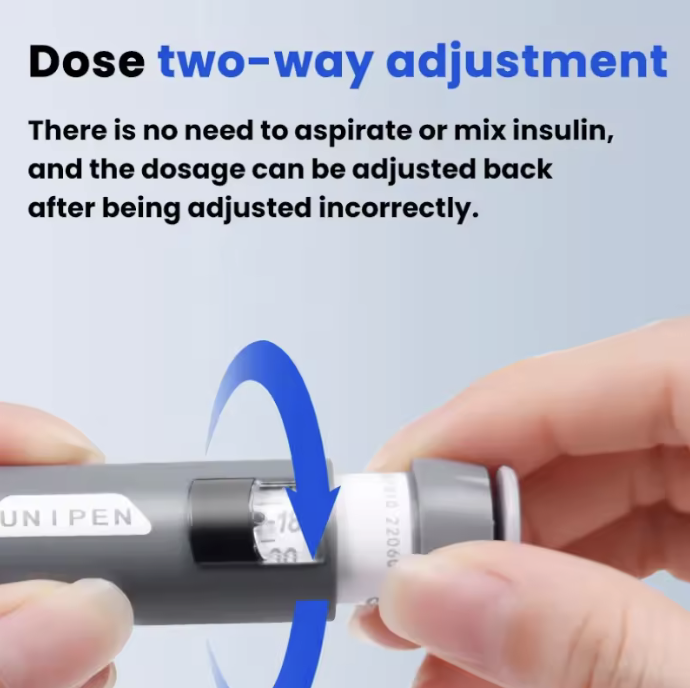 Disposable Insulin / peptide Injection Pen,3ml High Precision Dose Device, weight loss Adjustable Magic Pen (excluding medication)