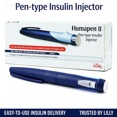 Lilly Humapen Insulin / peptide Pen-Injector-Syringe Compatible with 3mL Insulin Cartridges, four options for you