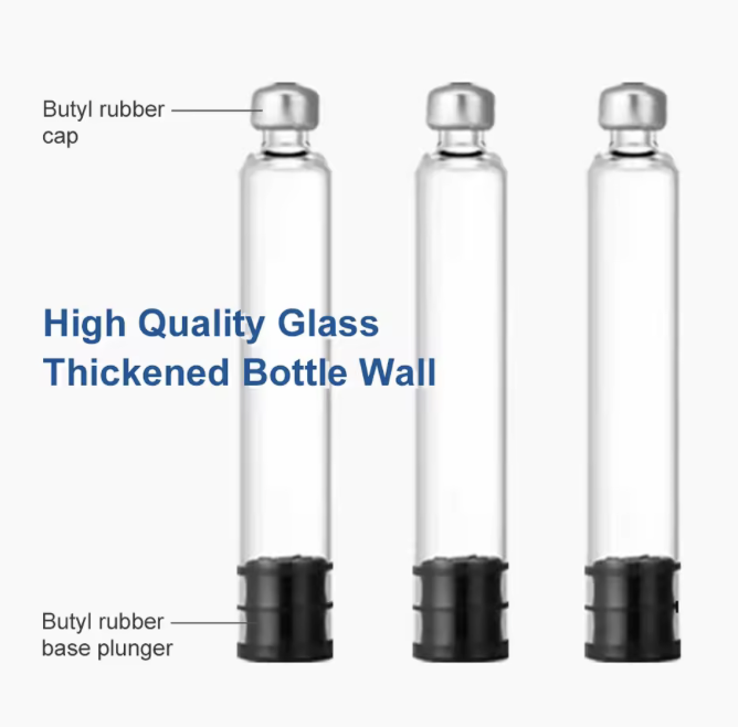 Sterile Independent Packaging Peptide&Insulin Cartridges Bottle 3ml Disposable Medical Aesthetics with needles