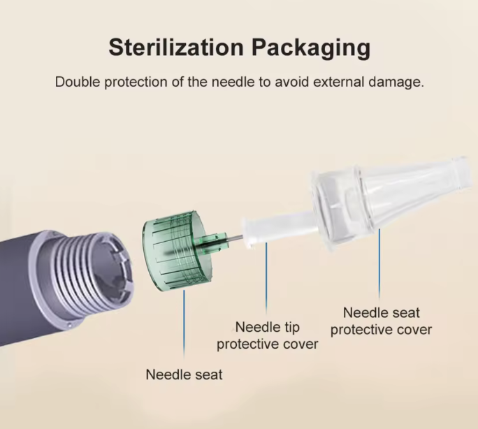 Sterile Independent Packaging Peptide&Insulin Cartridges Bottle 3ml Disposable Medical Aesthetics with needles