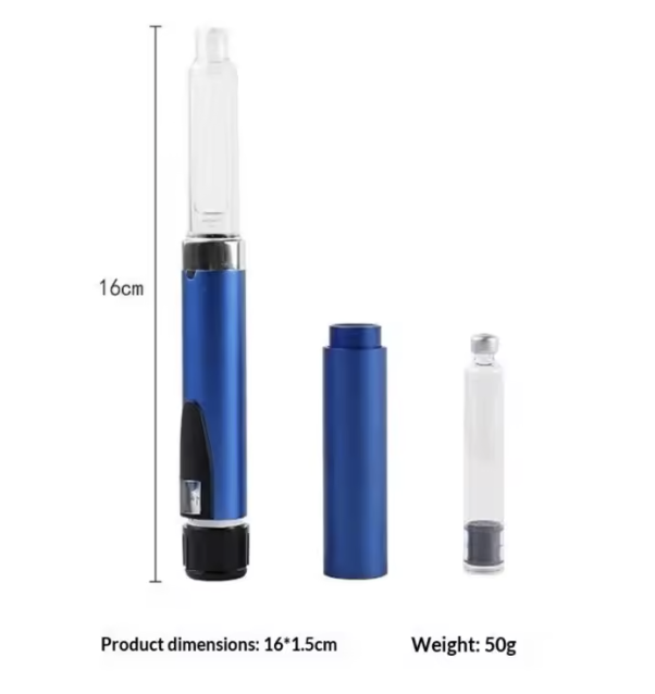 Reusable V2 Magic Pen Peptide & Insulin Injector, Adjustable 60IU Colorful Beauty Dose Control, Compatible with 3ml Cartridges
